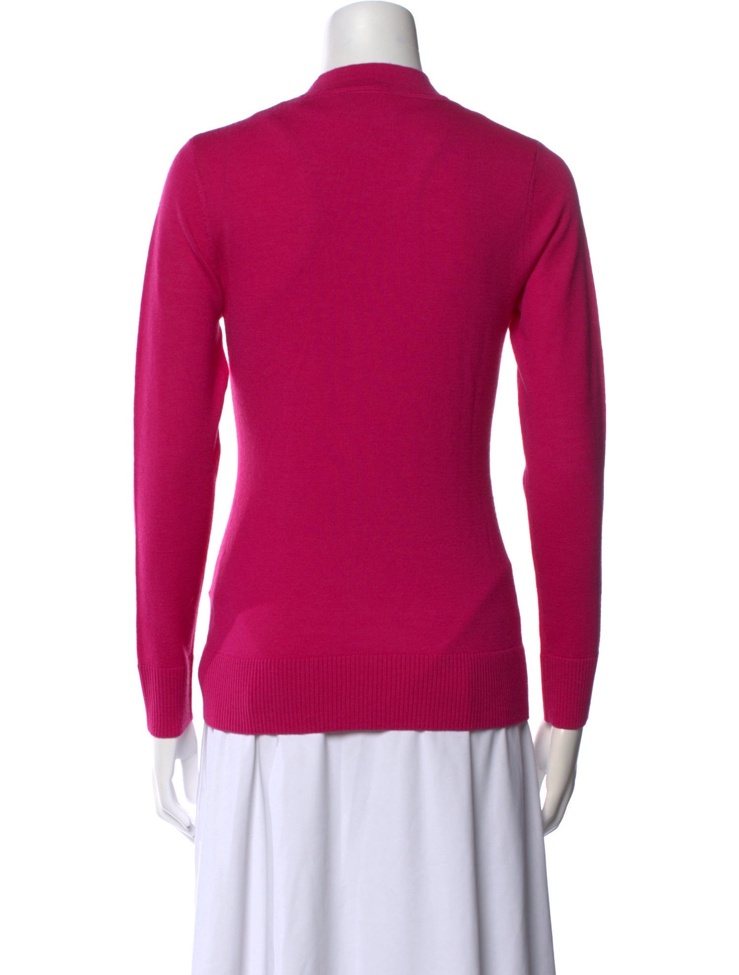 Tory Burch Merino Wool V-Neck Sweater