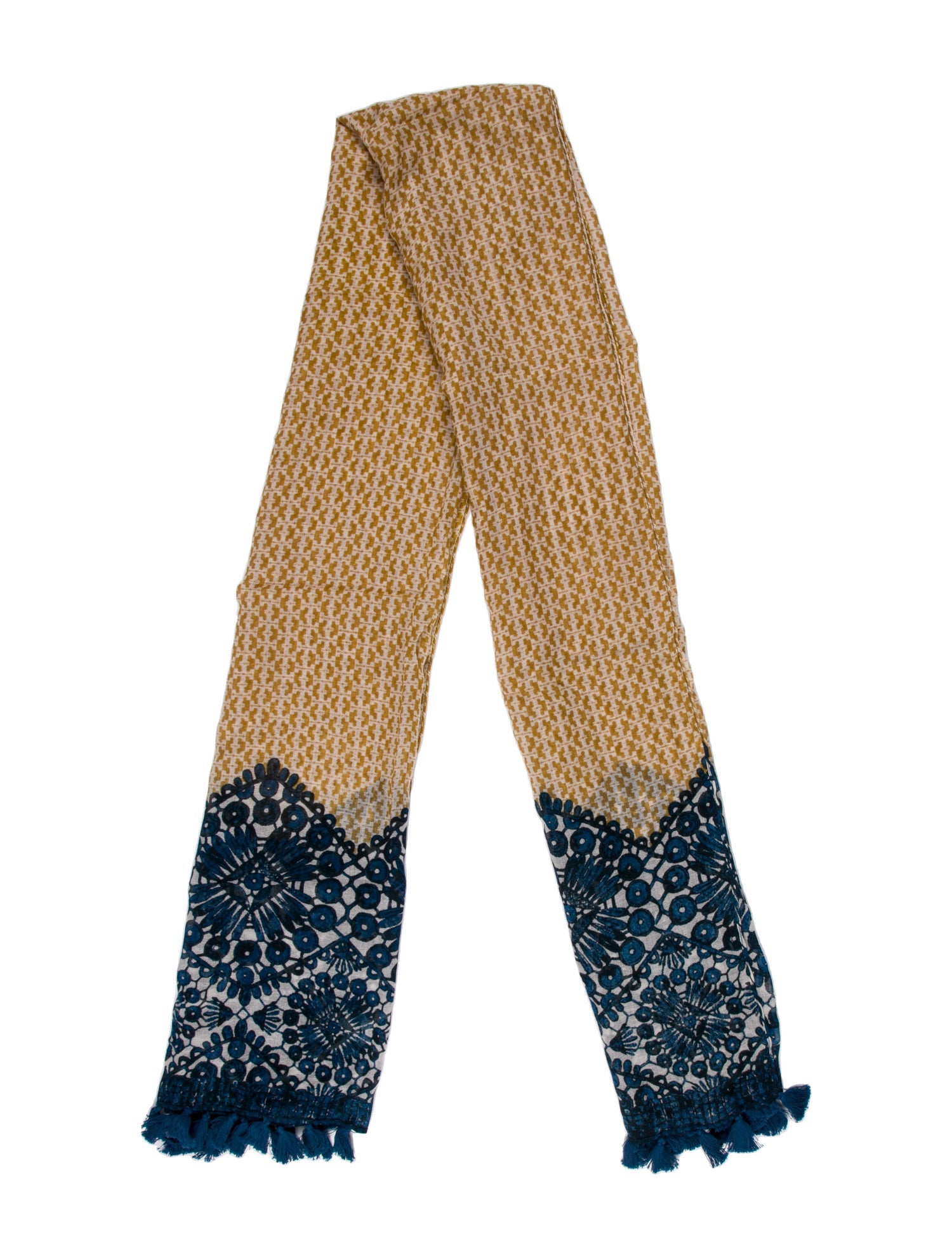Tory Burch Wool Printed Scarf