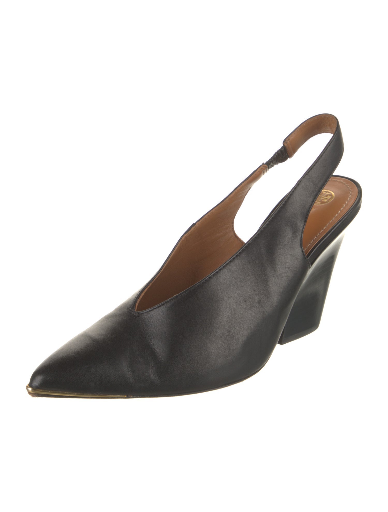 Tory Burch Leather Slingback Pumps