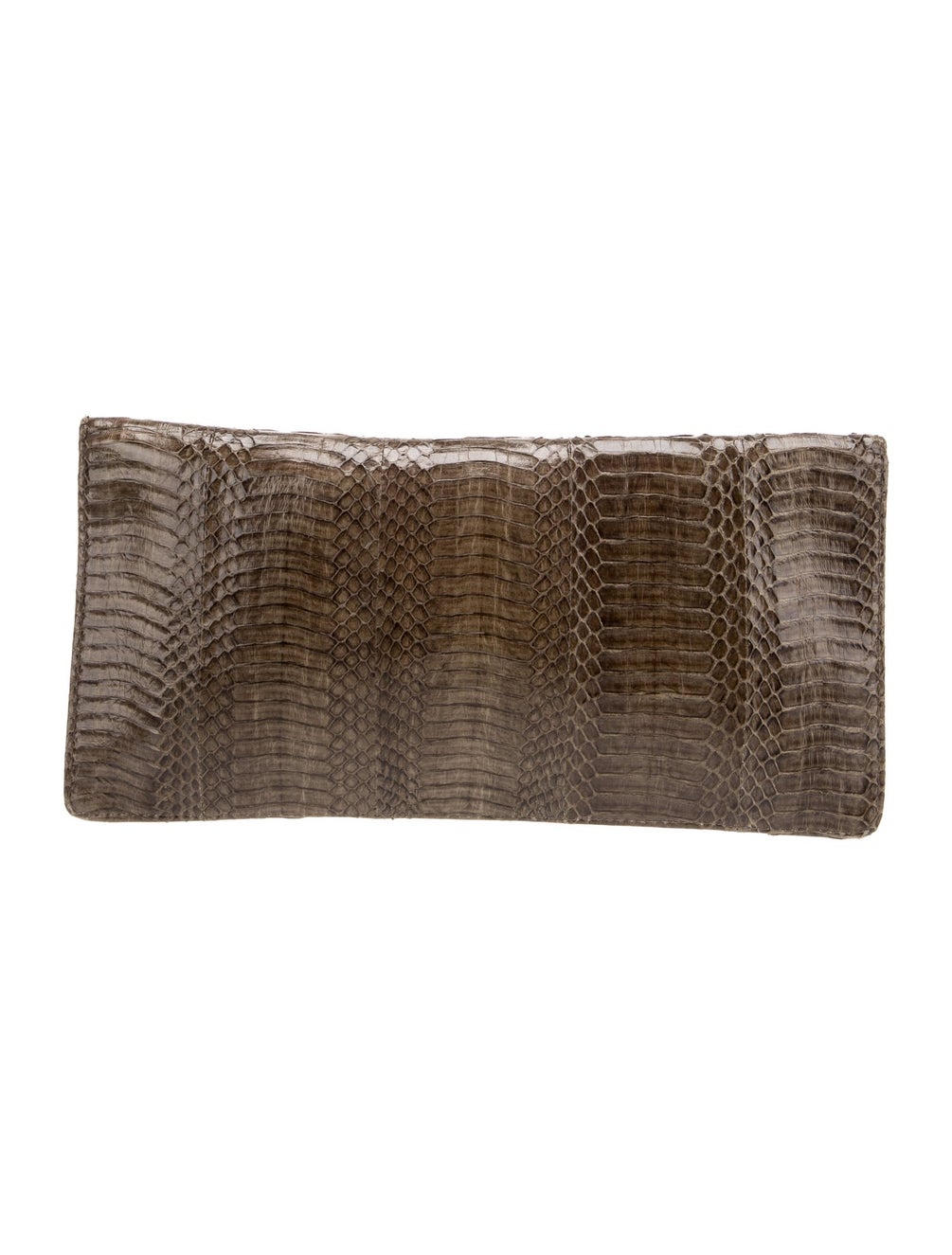 Tory Burch Python Clutch - Brown Clutches, Handbags - WTO778481 | The ...