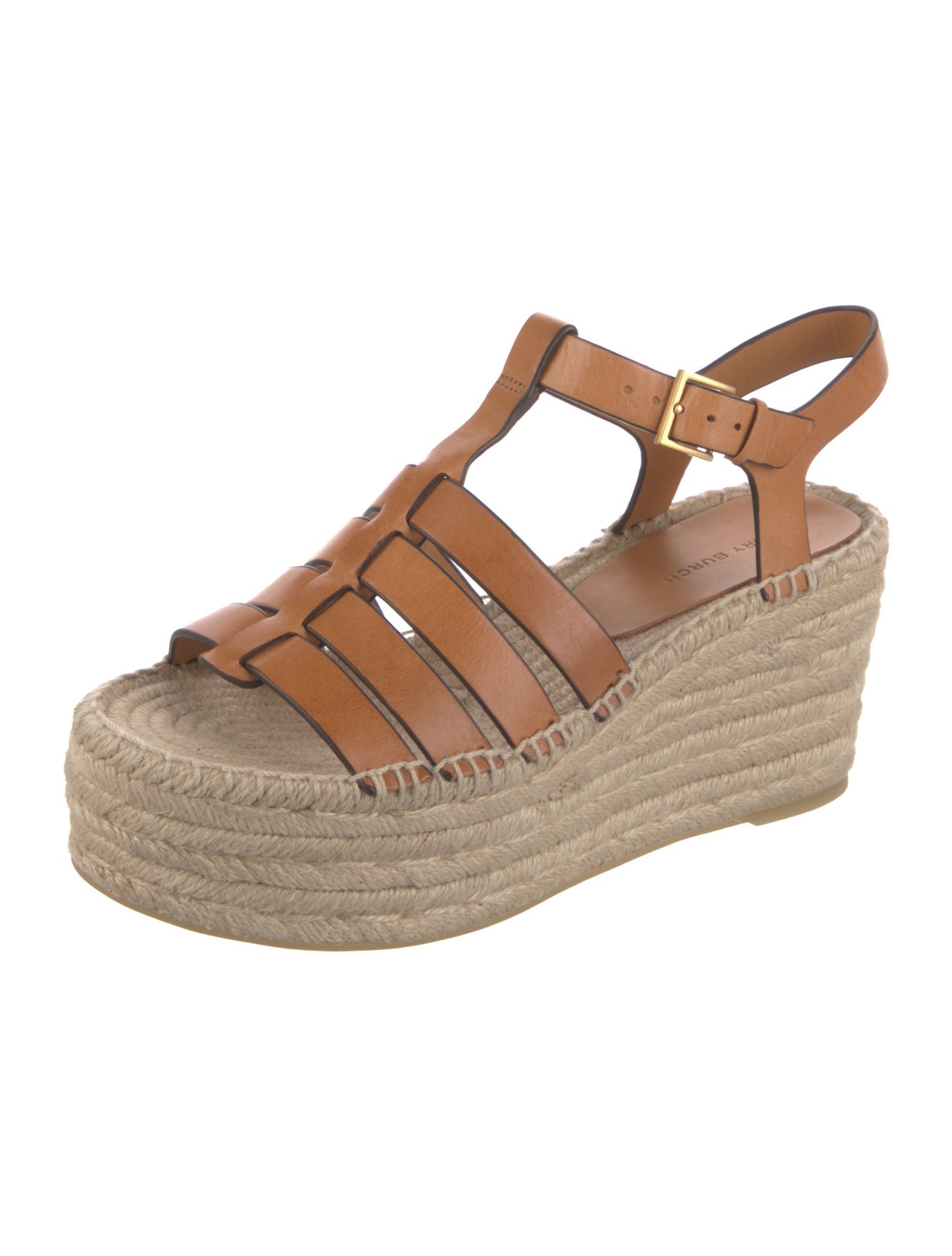 Tory Burch Leather Espadrilles