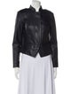 Tory Burch Leather Biker Jacket