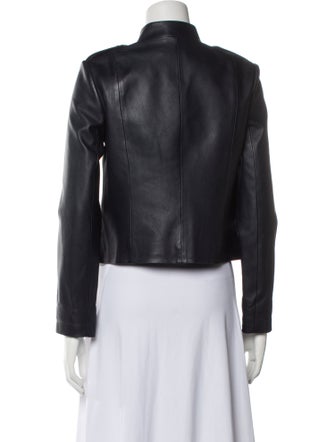 Tory Burch Leather Biker Jacket