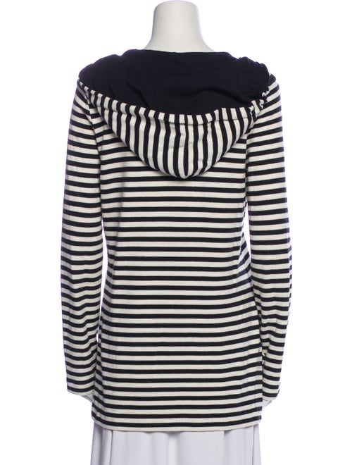 Tory Burch Striped V-Neck Tunic