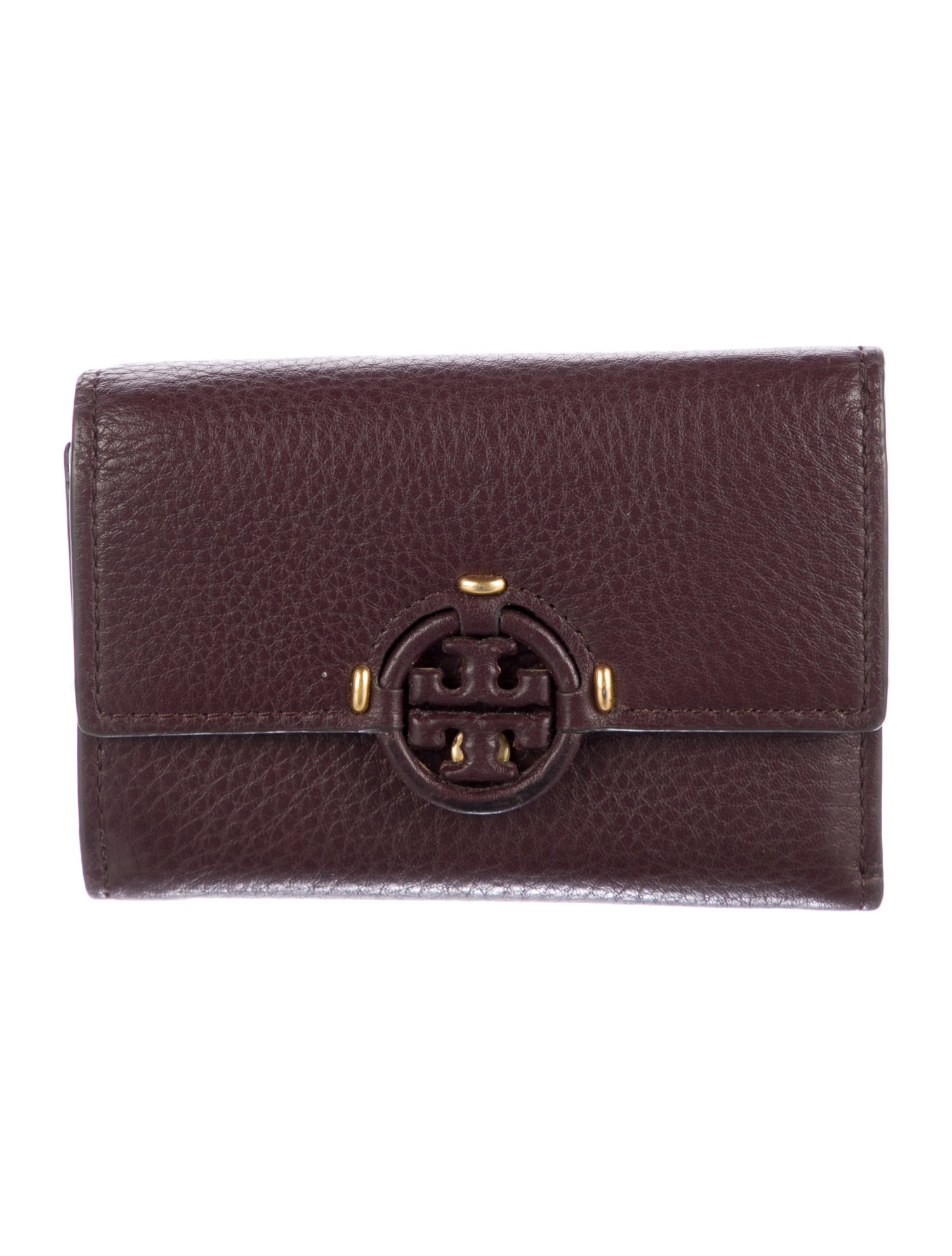 Tory Burch Leather Compact Wallet