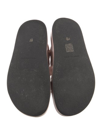 Tory Burch Leather Slides
