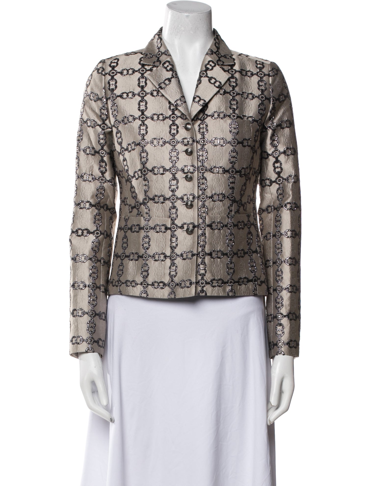 Tory Burch Printed Blazer