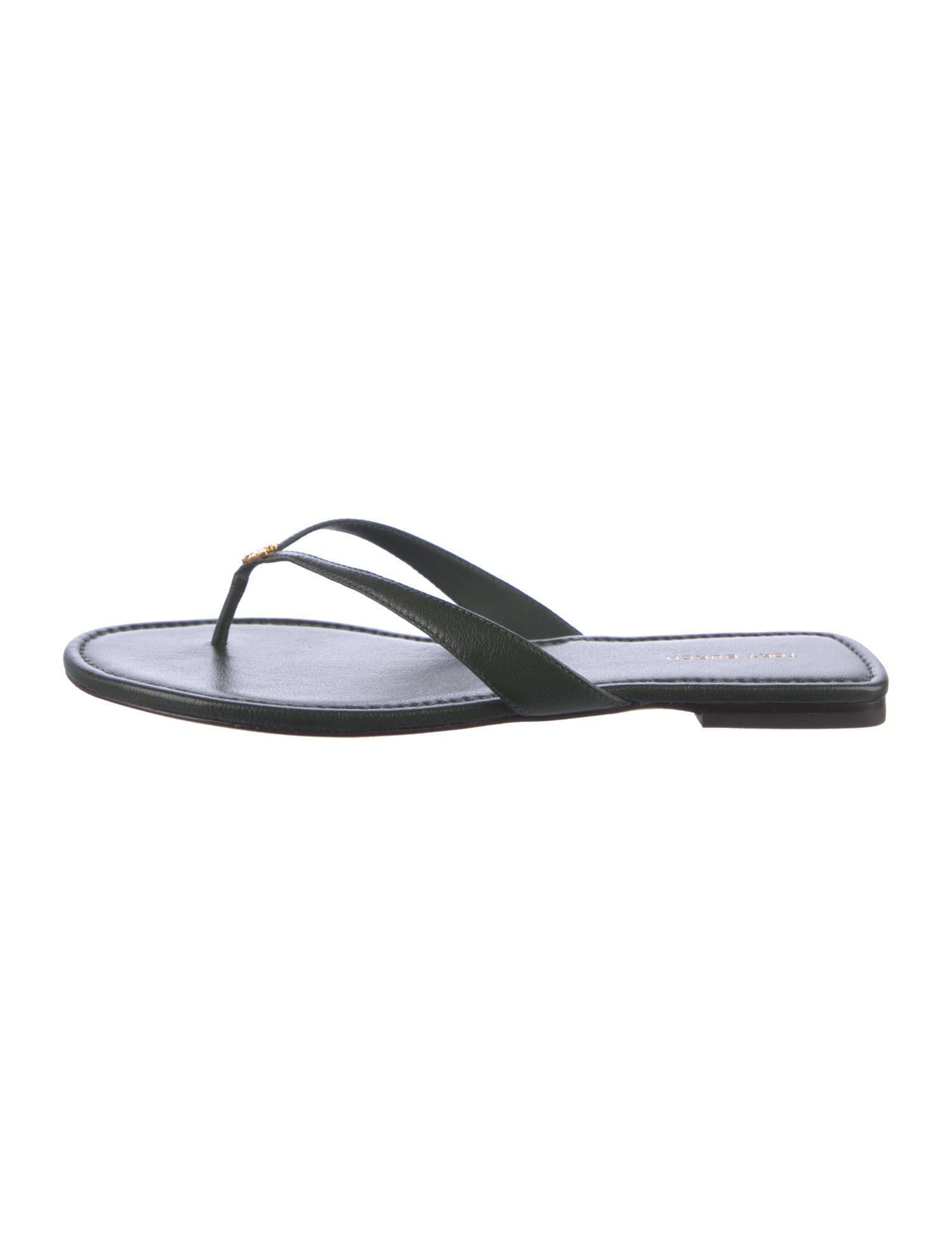 Tory Burch Classic Leather Flip Flops