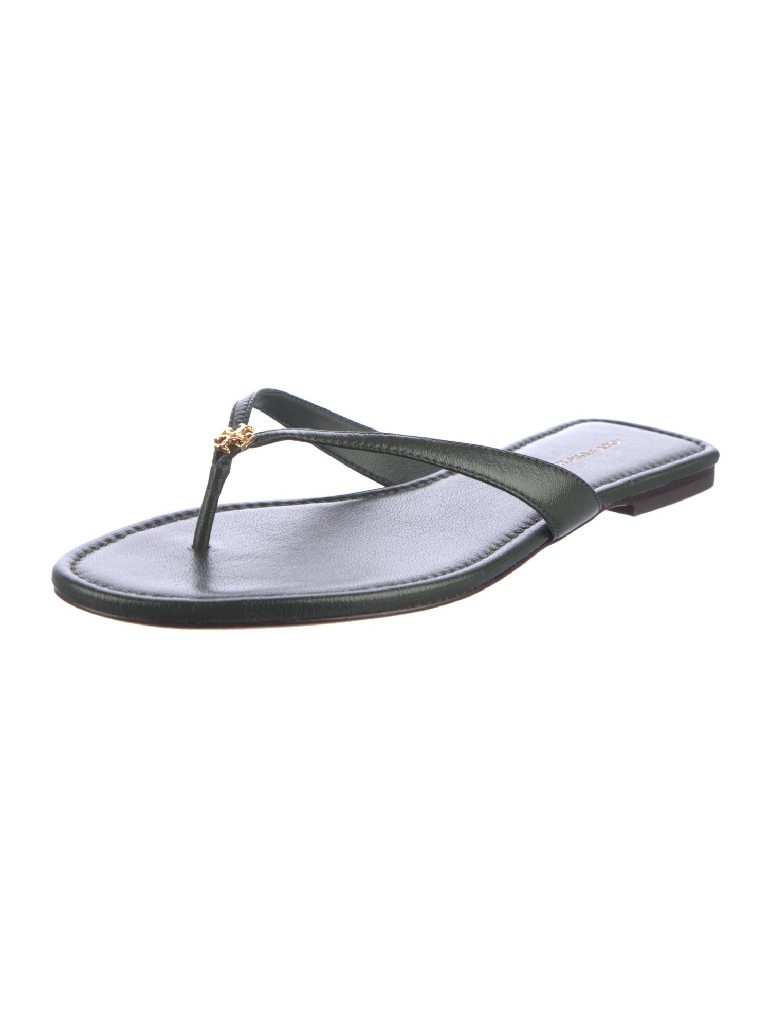 Tory Burch Classic Leather Flip Flops