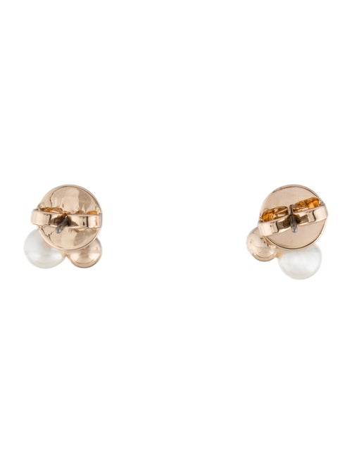 Tory Burch Faux Pearl Britten Cluster Stud Earrings
