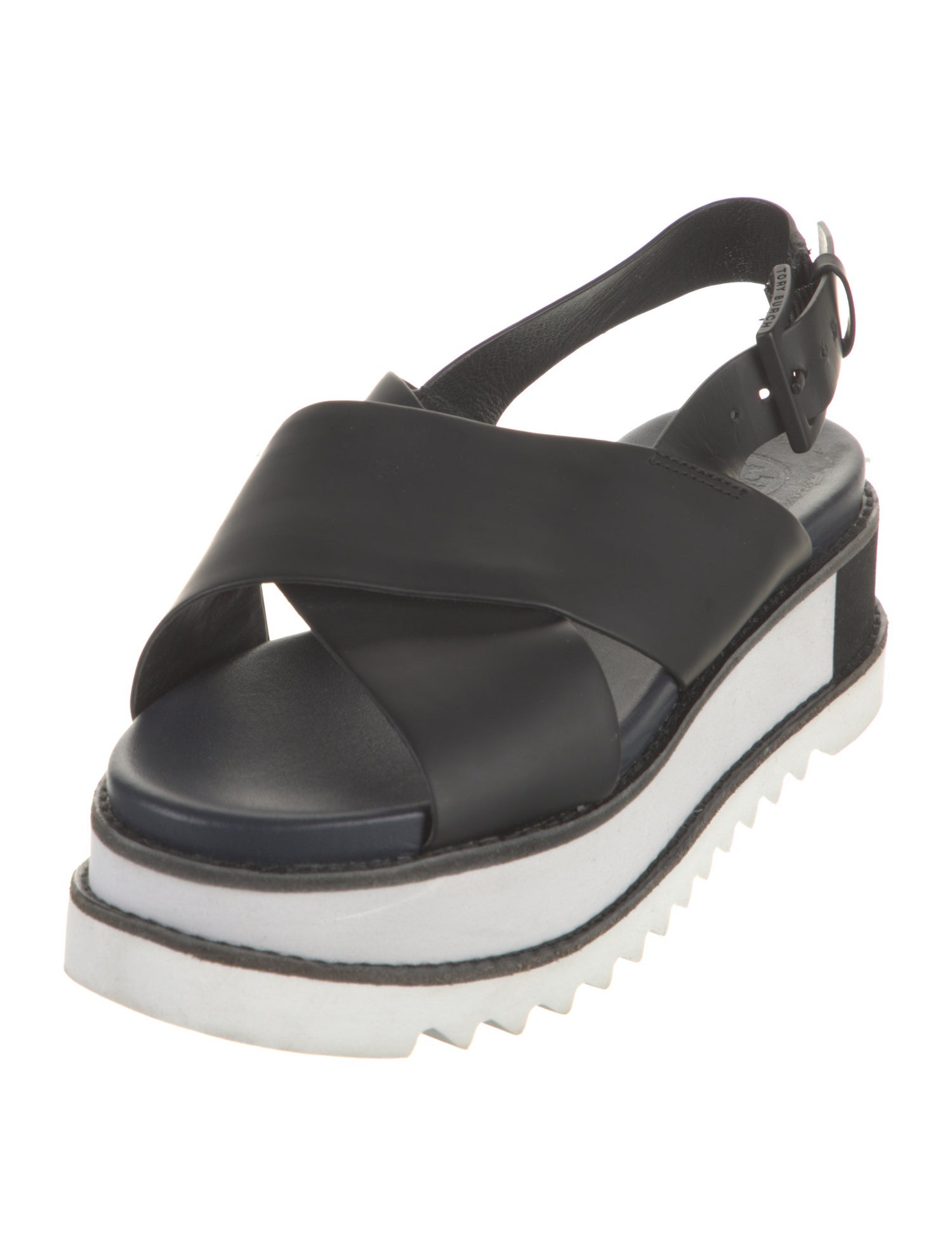 Tory Burch Leather Slingback Sandals