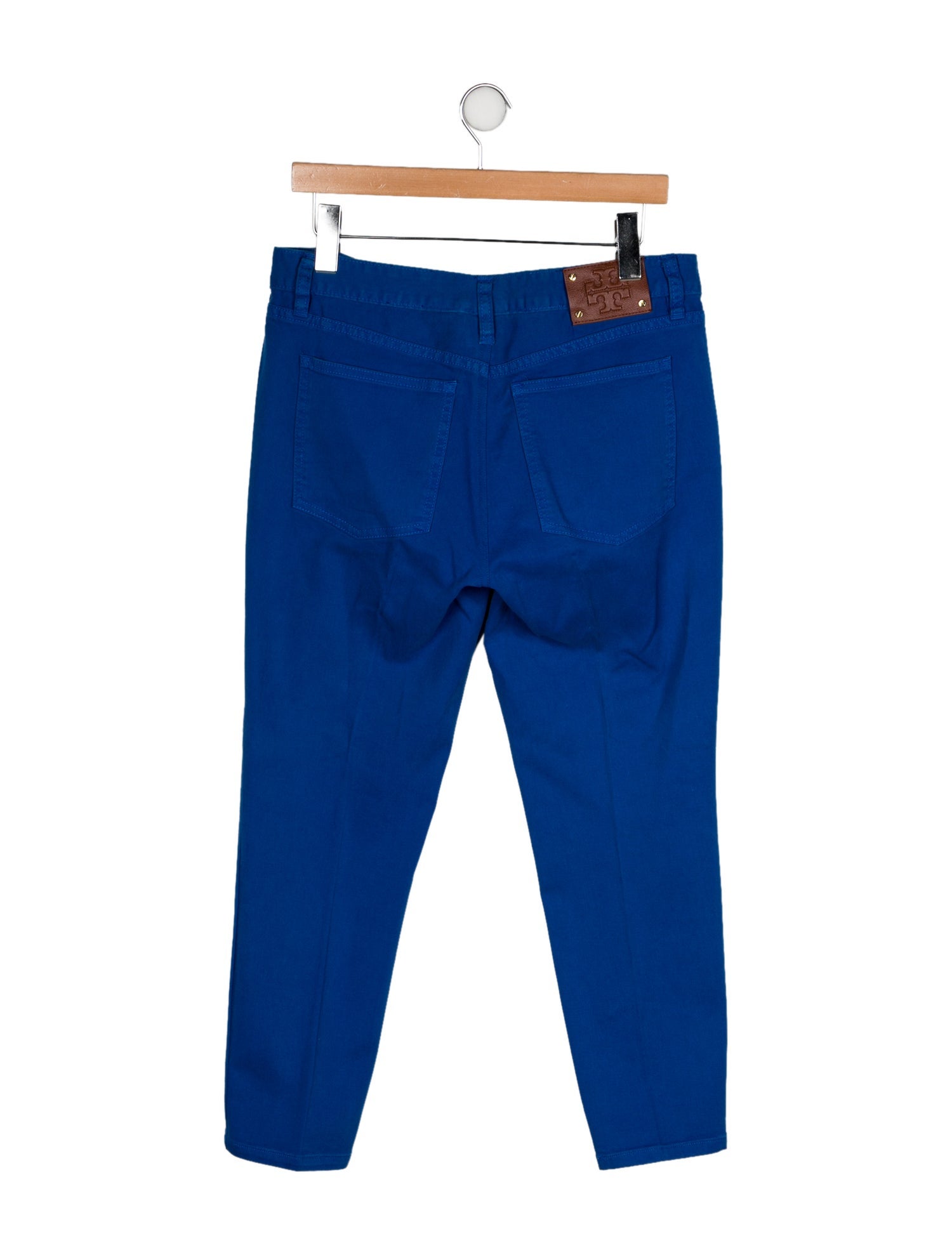 Tory Burch Mid-Rise Skinny Leg Jeans