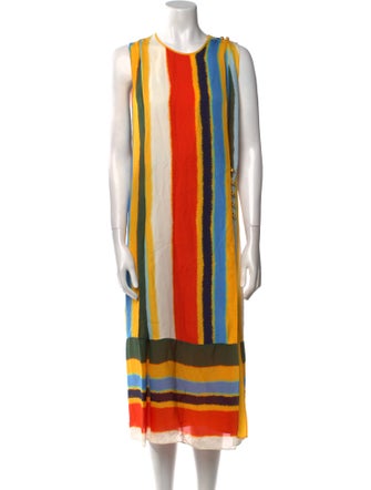 Tory Burch Silk Midi Length Dress