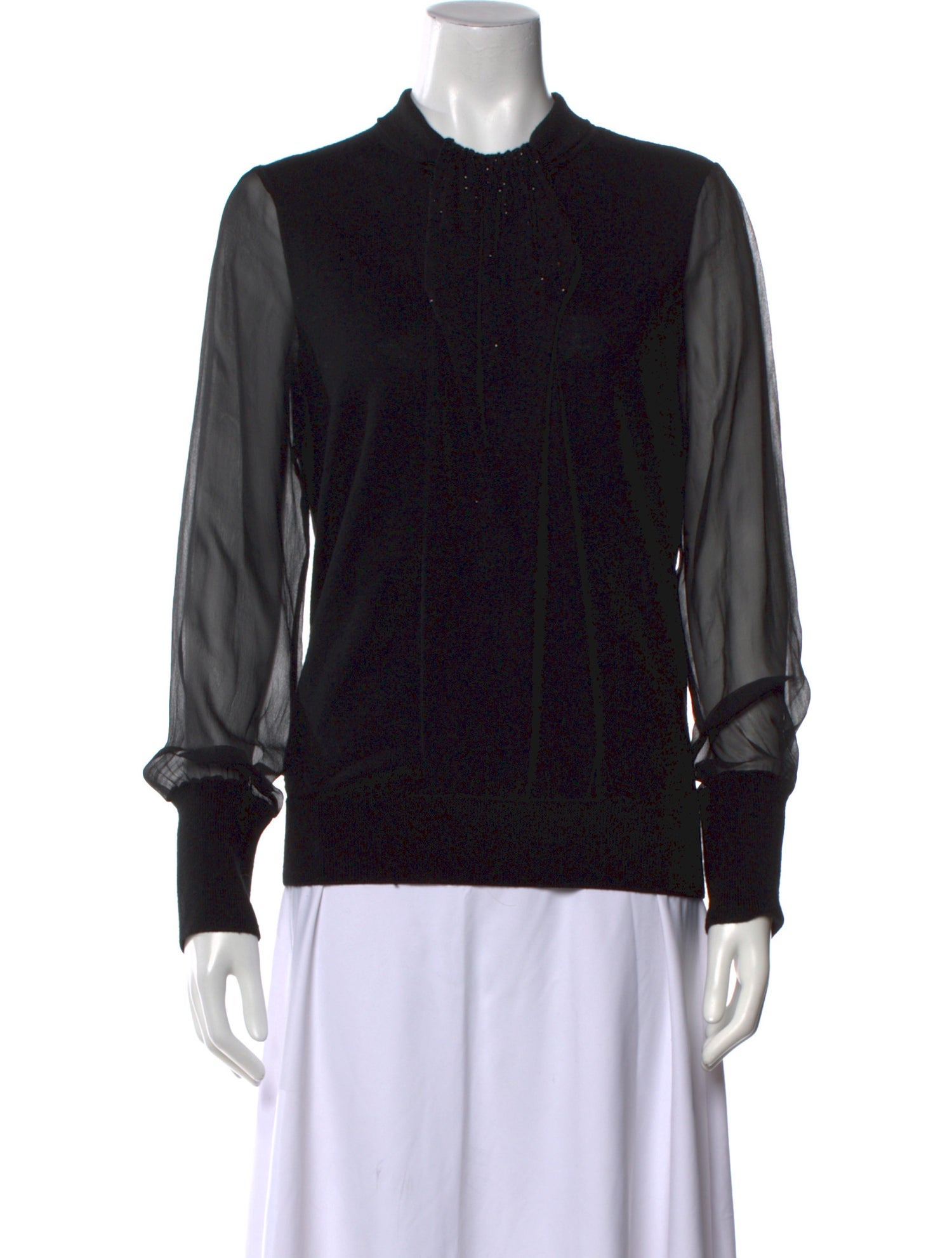 Tory Burch Wool Crew Neck Sweater