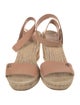 Tory Burch Leather Espadrilles