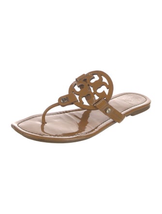 Tory Burch Patent Leather Slides