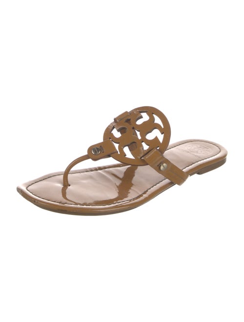 Tory Burch Patent Leather Slides