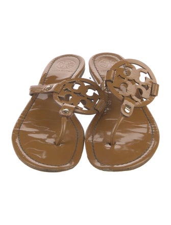 Tory Burch Patent Leather Slides