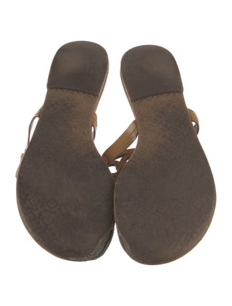 Tory Burch Patent Leather Slides