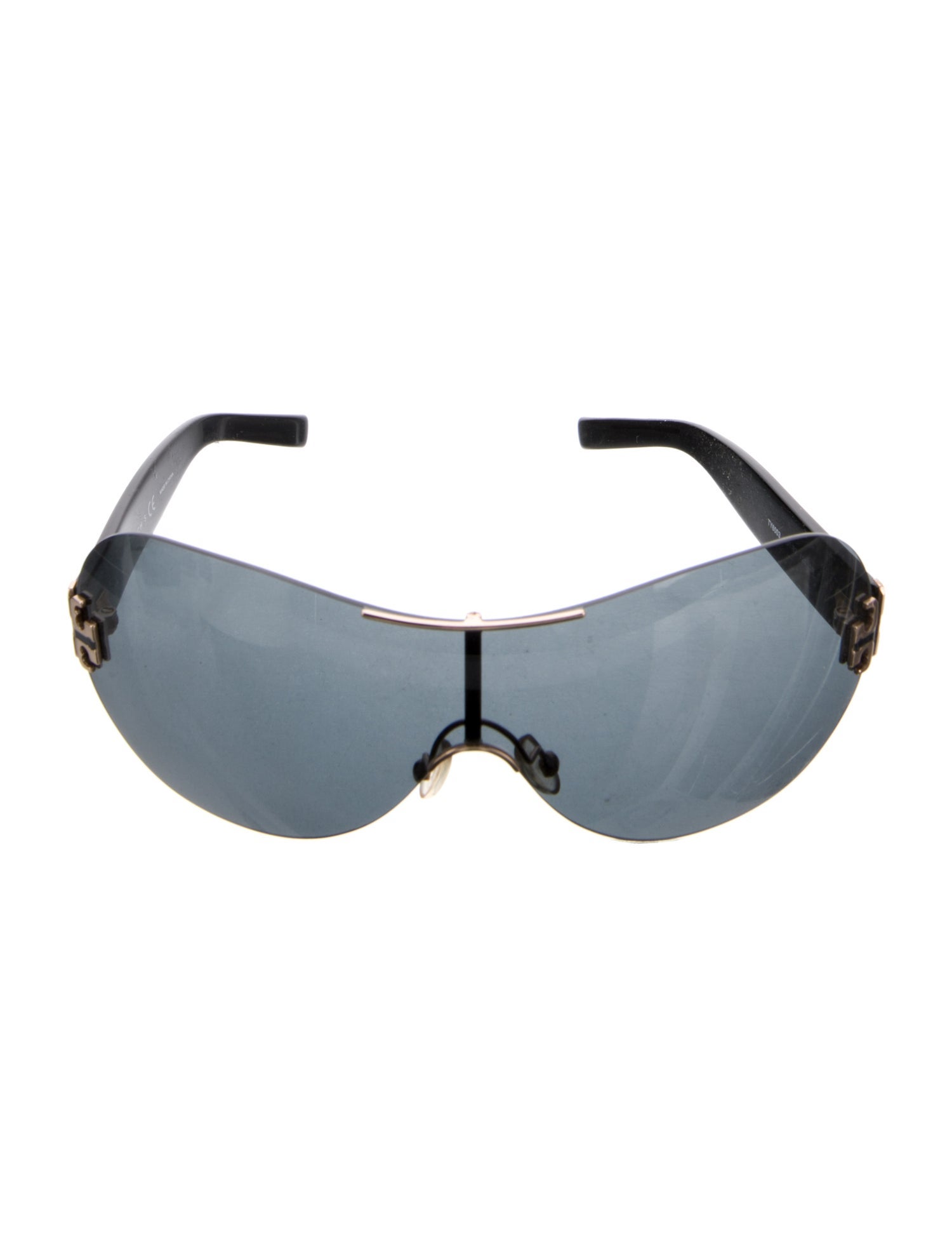 Tory Burch Shield Tinted Sunglasses