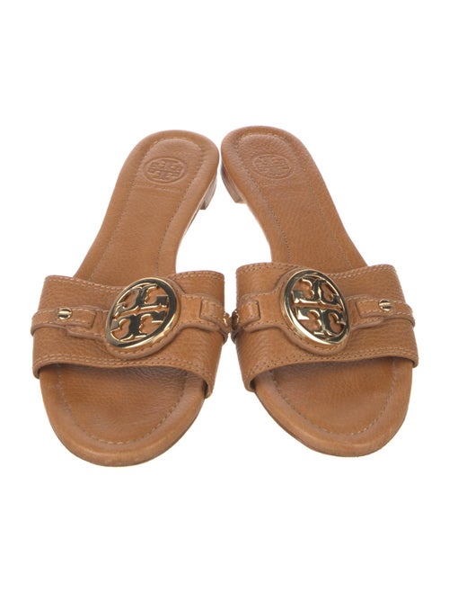 Tory Burch Leather Slides