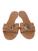 Tory Burch Leather Slides