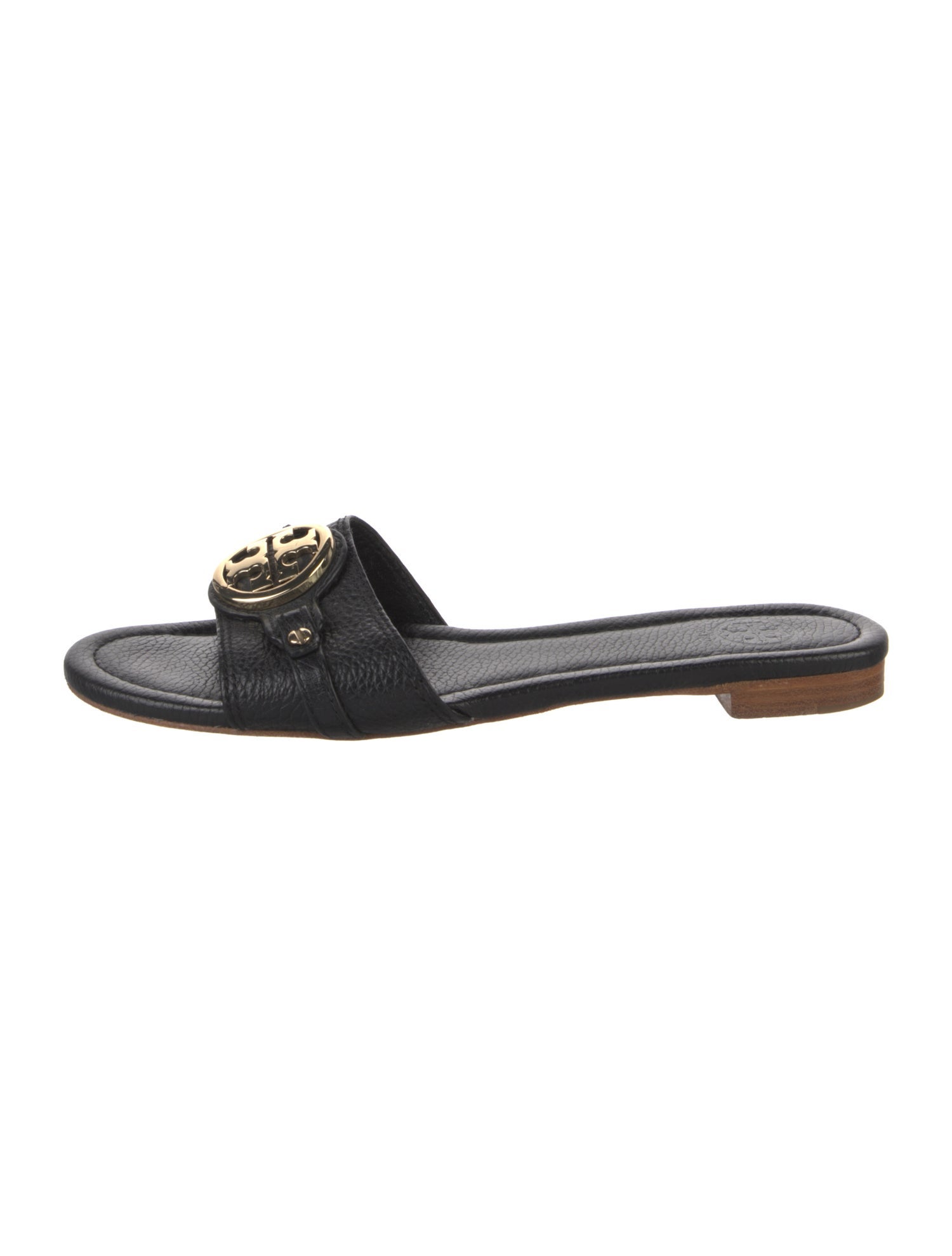 Tory Burch Leather Slides