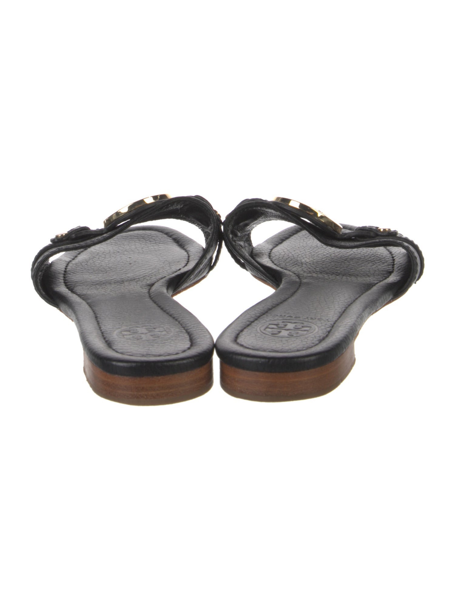 Tory Burch Leather Slides