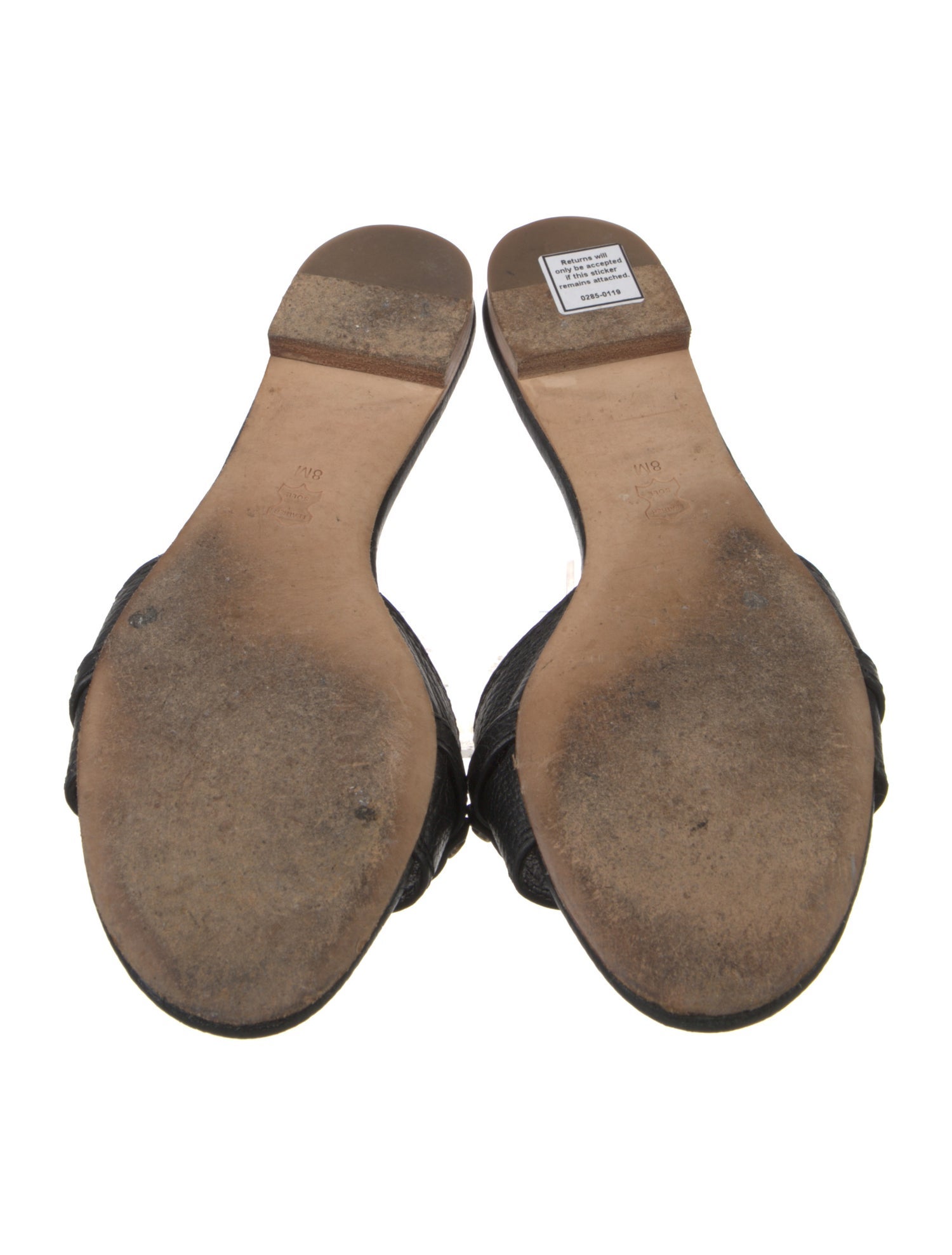 Tory Burch Leather Slides