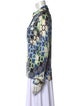 Tory Burch Silk Printed Button-Up Top