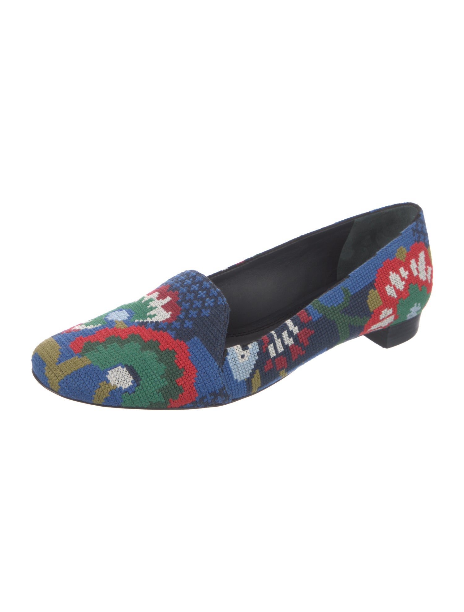 Tory Burch Printed Loafers