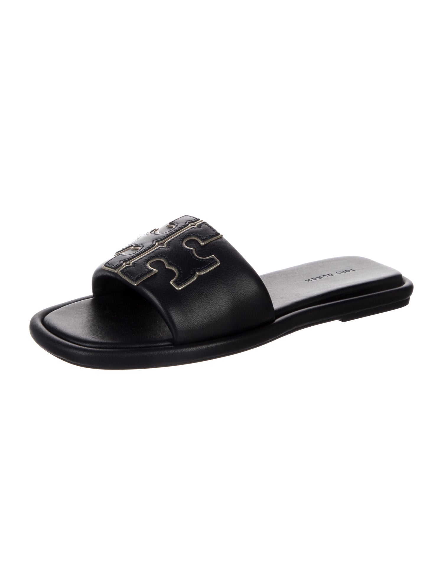 Tory Burch Leather Slides