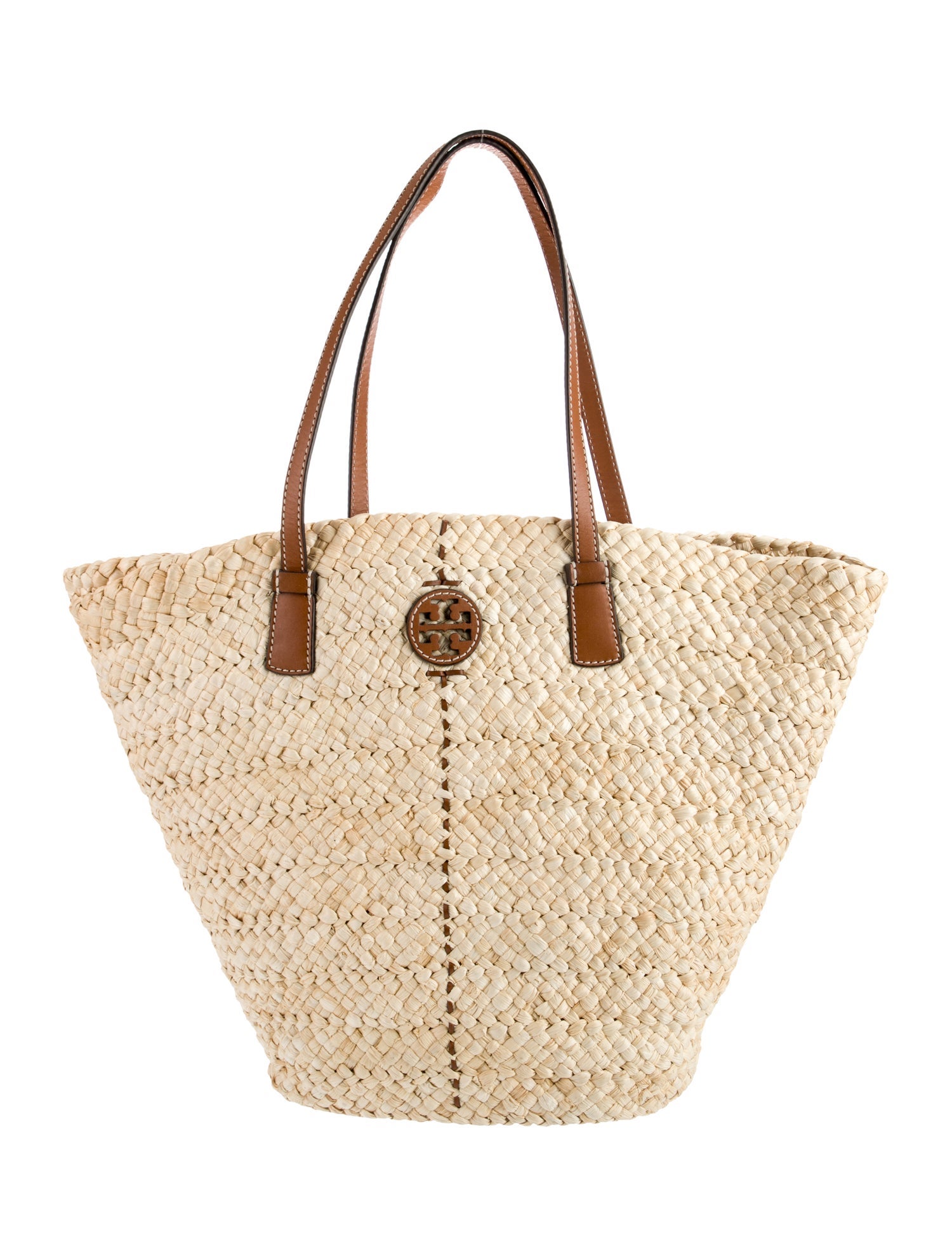 Tory Burch Straw Bucket Bag