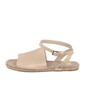 Tory Burch Leather Espadrilles
