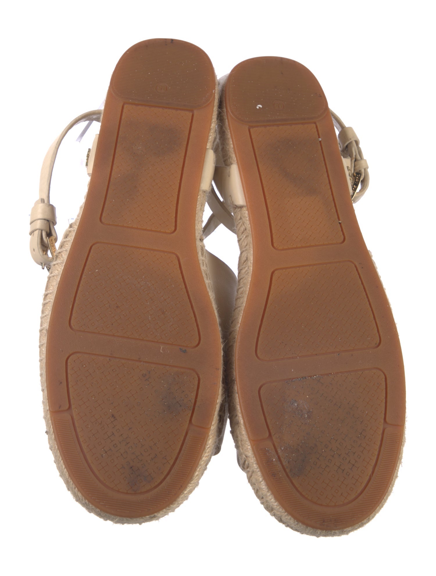 Tory Burch Leather Espadrilles