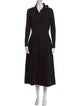 Tory Burch Mock Neck Long Dress