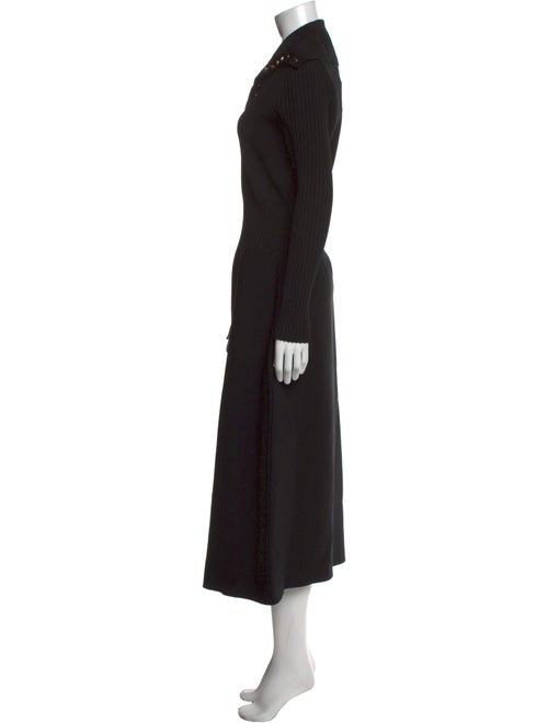 Tory Burch Mock Neck Long Dress