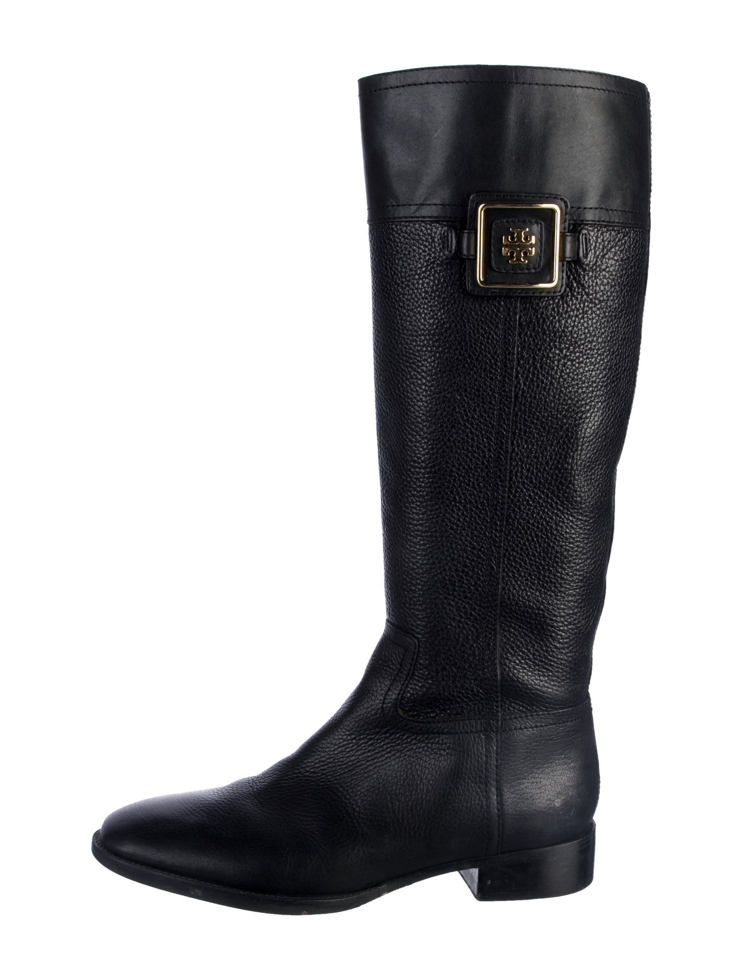 Tory Burch Leather Riding Boots
