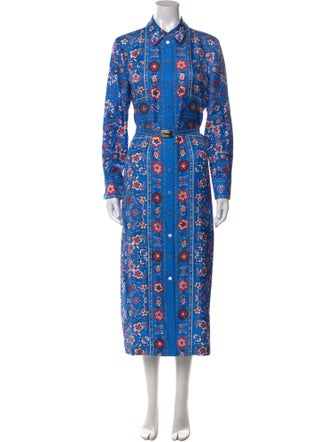 Tory Burch Silk Long Dress
