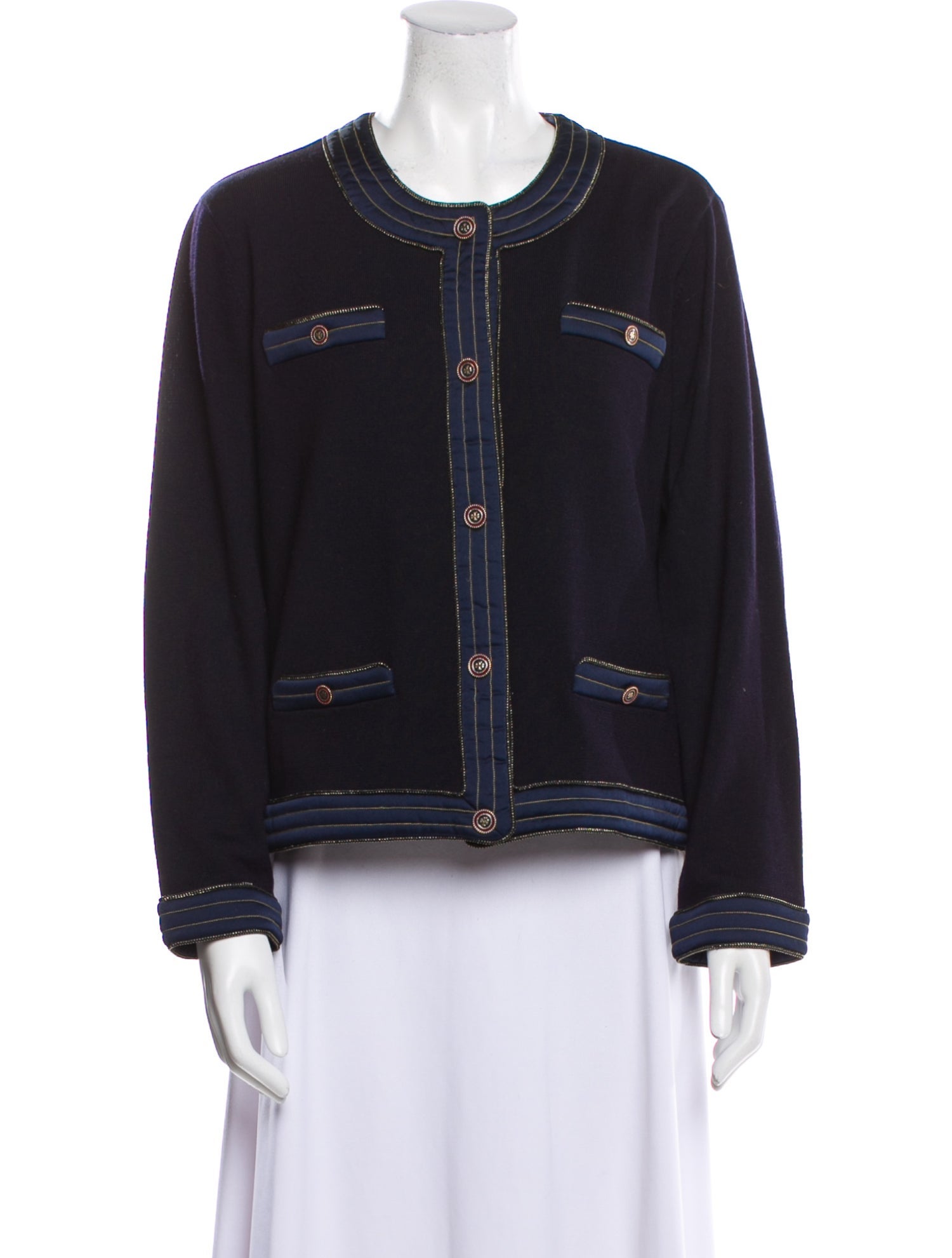 Tory Burch Merino Wool Bomber Jacket