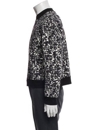 Tory Burch Printed Mock Neck Sweatshirt