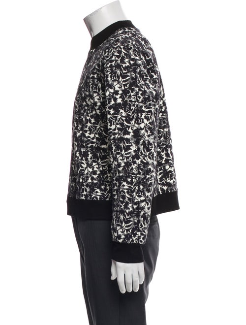 Tory Burch Printed Mock Neck Sweatshirt