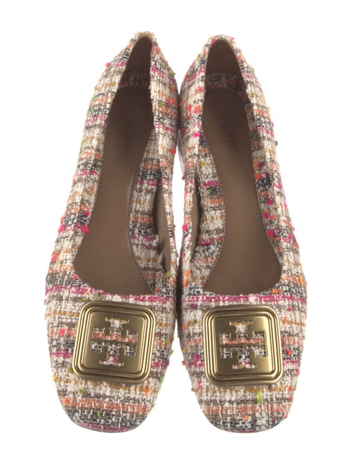 Tory Burch Tweed Tweed Pattern Pumps