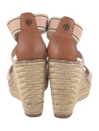 Tory Burch Canvas Striped Espadrilles