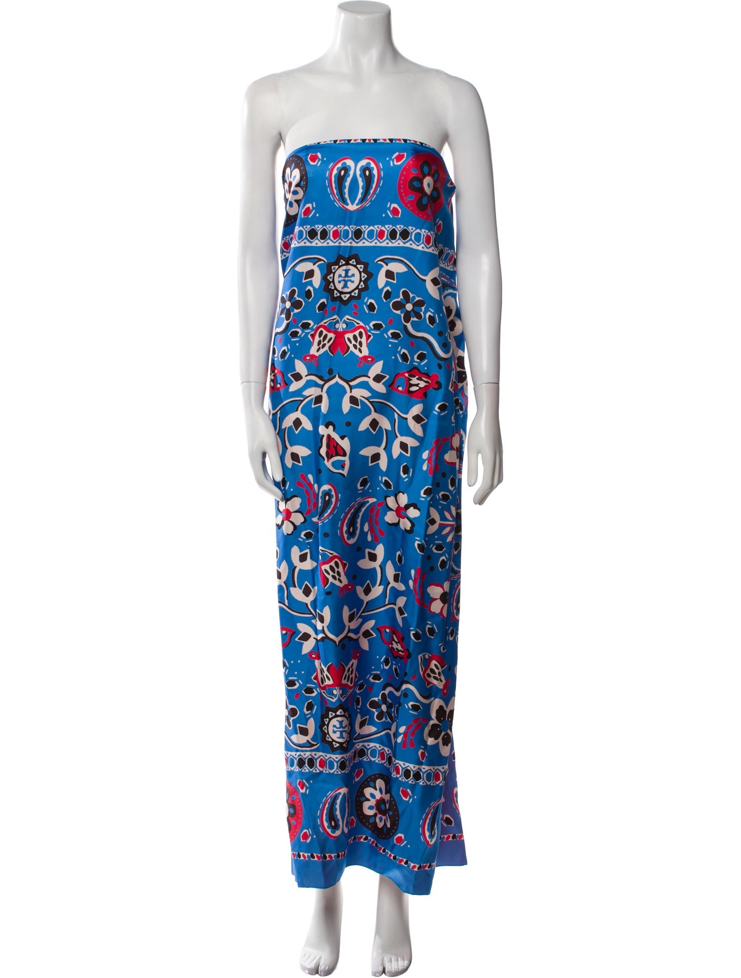 Tory Burch Silk Long Dress w/ Tags