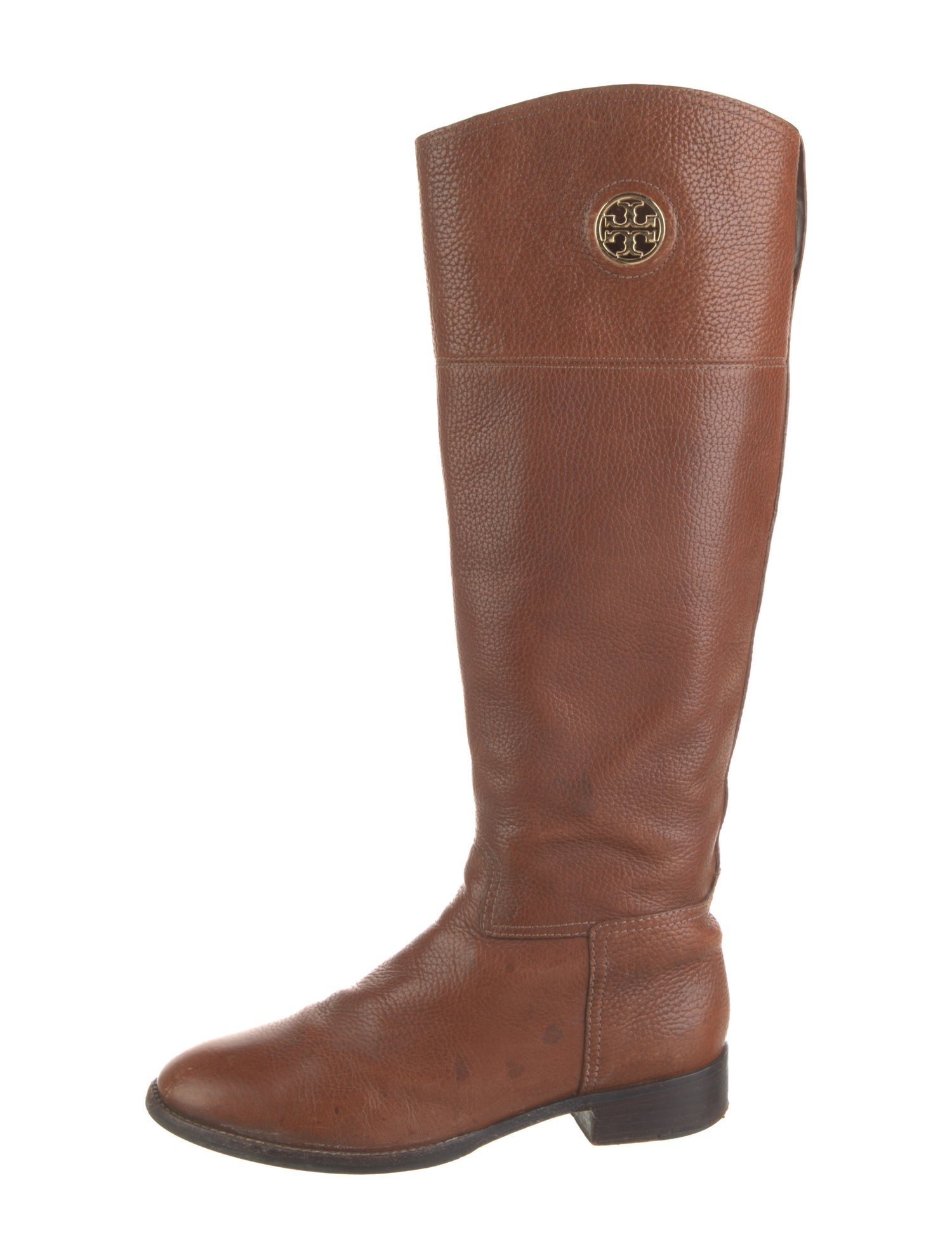 Tory Burch Leather Riding Boots