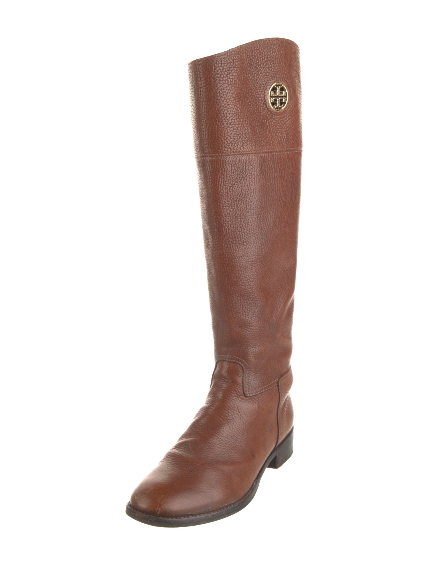 Tory Burch Leather Riding Boots