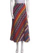 Tory Burch Printed Midi Length Skirt