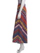 Tory Burch Printed Midi Length Skirt
