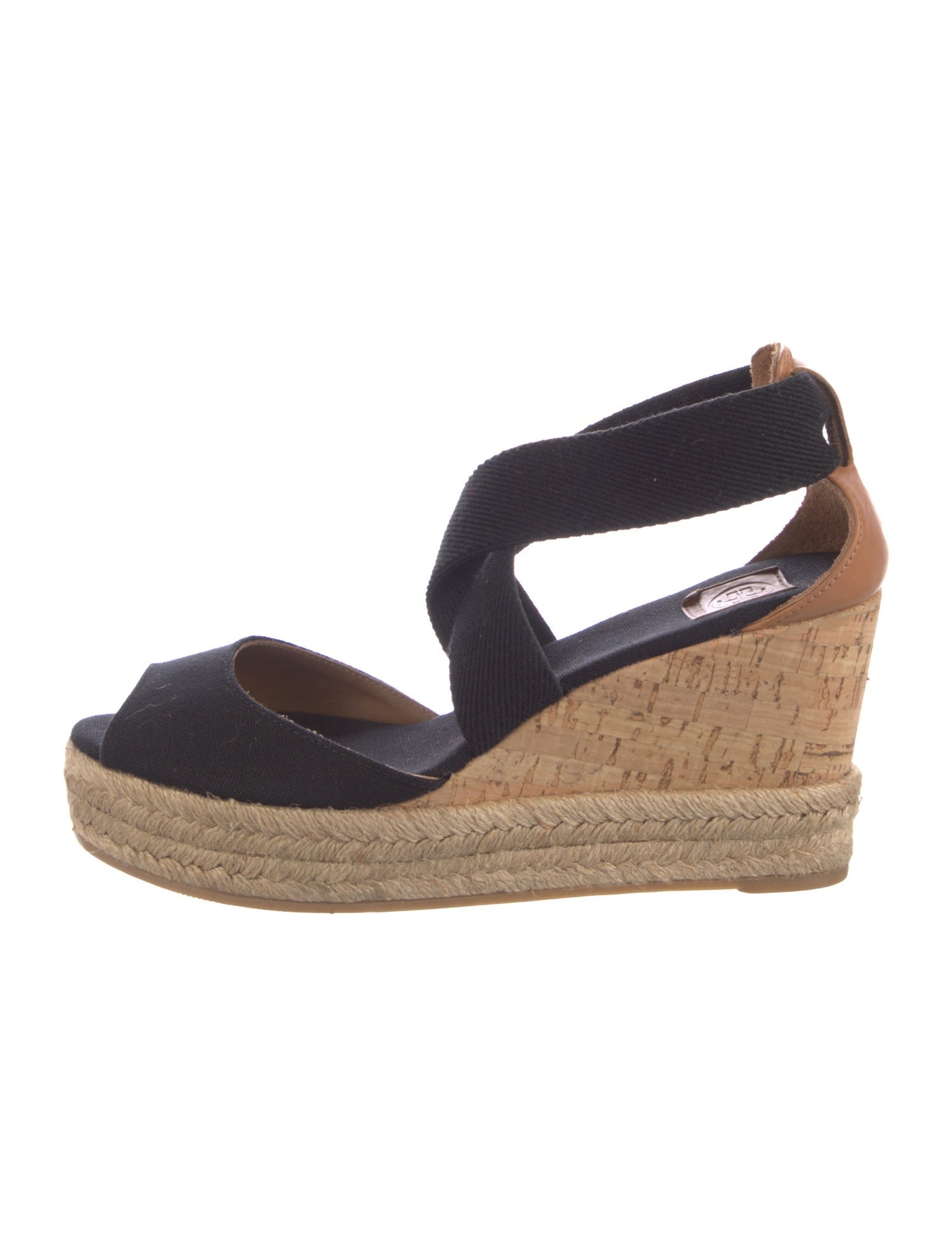 Tory Burch Canvas Braided Accents Espadrilles